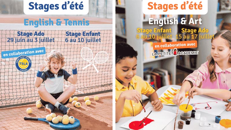 Stage été Angers